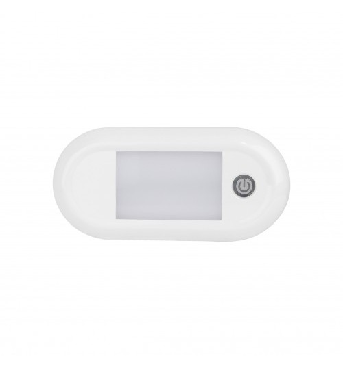 Oval LED Interior Light  Touch Switch 13614WM-SW